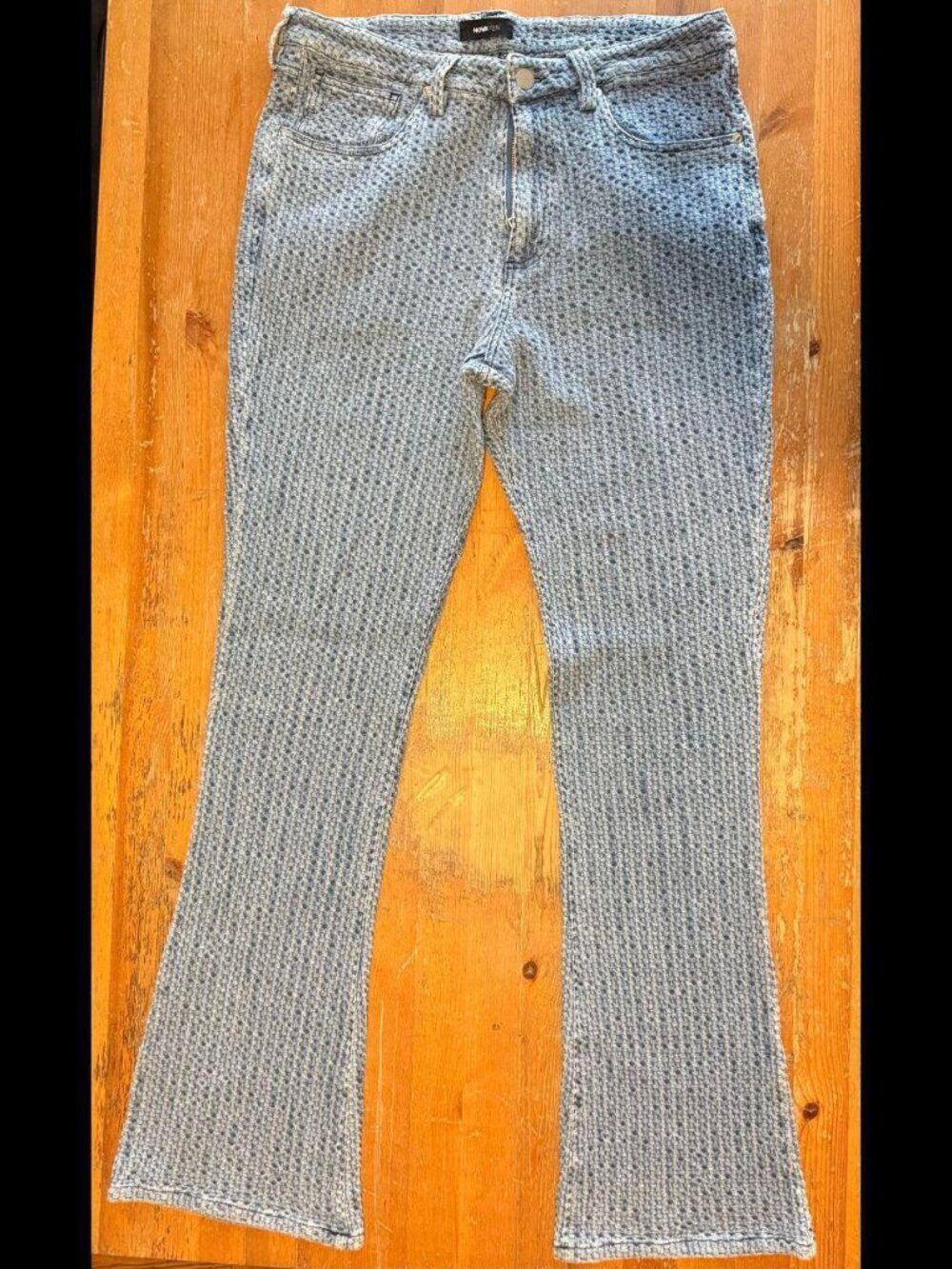 Fashion Nova Men's Warsaw Stacked Slim Flare Jeans, Size 32, NWOT - Picture 1 of 4